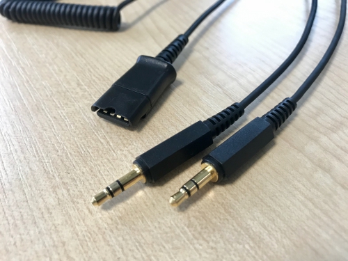 A3X0 - QD cord (2 x 3.5 jack)