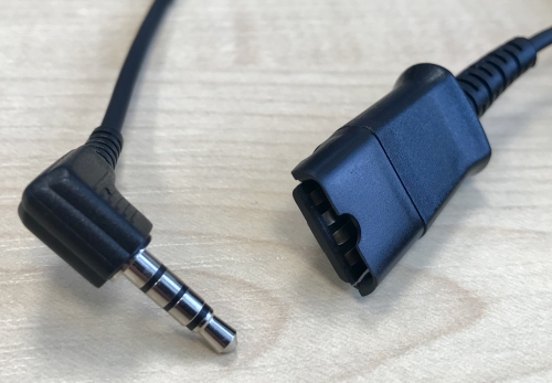 A3X0 - QD cord (1 x 3.5 jack)