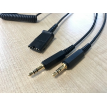 A3X0 - QD cord (2 x 3.5 jack)